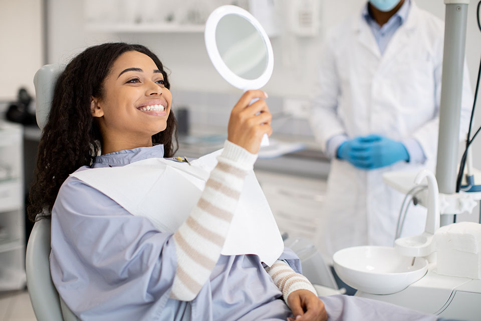 Dr. David Taylor with a patient at A Perfect Smile Orthodontics in McAllen, TX